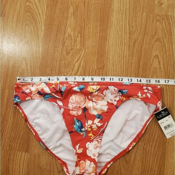 Ralph Lauren Bright Floral Printed Hipster Bottoms - Picture 7 of 11